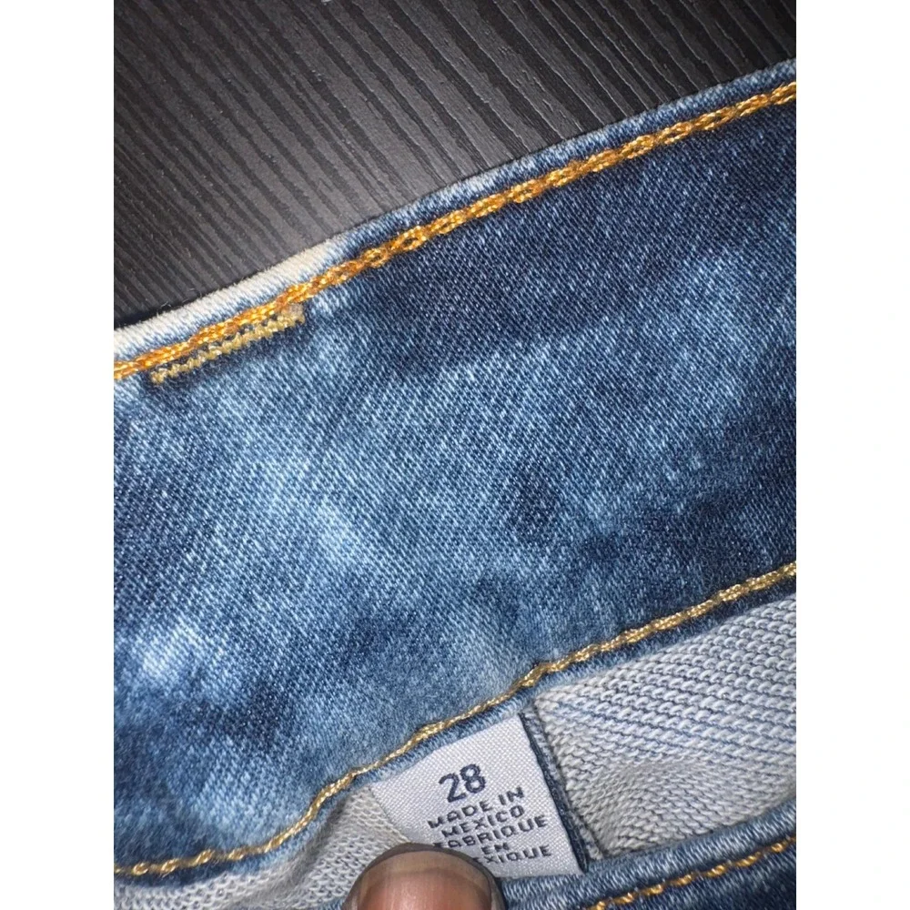 Tru religion unisex blue denim jeans size 28